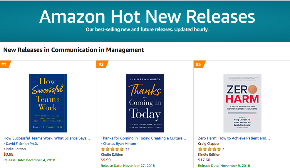 David Smith 1 Amazon Hot New Release Communication in Management